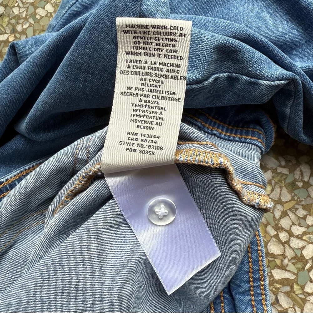 Avec Les Filles Wide Leg High Rise Jeans (Size 28) - Picture 5 of 9